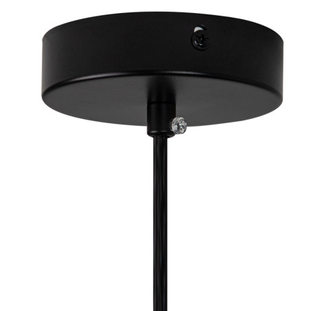 Lampa wisząca COSTA SOLO czarna 40 cm DP0001A-400 black Step into Design