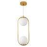 Lampa wisząca COSTA DUO złota 50 cm DP0002-2 gold Step into Design