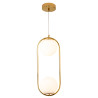 Lampa wisząca COSTA DUO złota 50 cm DP0002-2 gold Step into Design