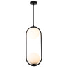 Lampa wisząca COSTA DUO czarna 50 cm DP0002-2 black Step into Design