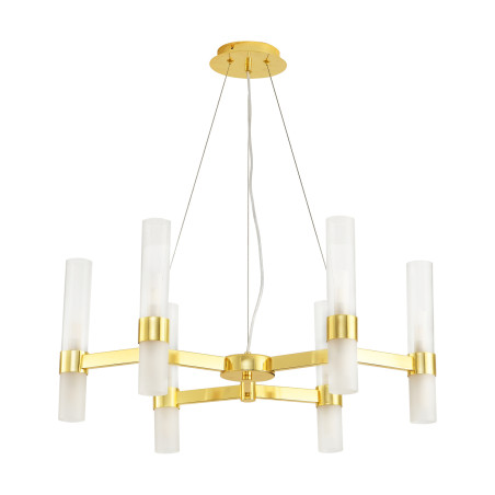 Lampa wisząca CANDELA-6 - 6-ramienna oprawa sufitowa złota 70 cm DN1505-6 gold Step into Design