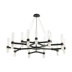 Lampa wisząca CANDELA-15 czarna 120 cm DN1505-15 black Step into Design