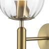 Lampa ścienna PALLA złota 15 cm F070 transparent Step into Design