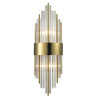 Lampa ścienna DRACO-S kryształowa złota 45 cm - styl glamour ST-88003W-S gold Step into Design