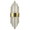 Lampa ścienna DRACO-S kryształowa złota 45 cm - styl glamour ST-88003W-S gold Step into Design