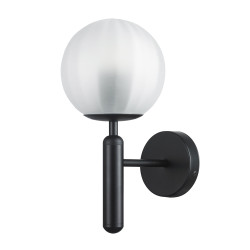 Lampa ścienna PALLA czarna 15 cm F070 black Step into Design