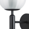 Lampa ścienna PALLA czarna 15 cm F070 black Step into Design