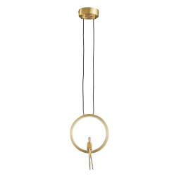Lampa wisząca AMICI led złota 27 cm ST-D7774 gold Step into Design