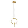 Lampa wisząca AMICI led złota 27 cm ST-D7774 gold Step into Design