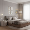 Lampa wisząca AMICI led złota 27 cm ST-D7774 gold Step into Design
