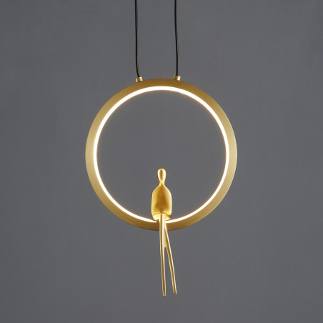 Lampa wisząca AMICI led złota 27 cm ST-D7774 gold Step into Design