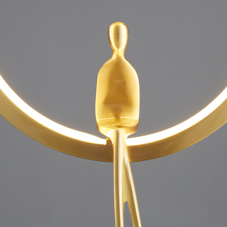 Lampa wisząca AMICI led złota 27 cm ST-D7774 gold Step into Design