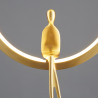 Lampa wisząca AMICI led złota 27 cm ST-D7774 gold Step into Design