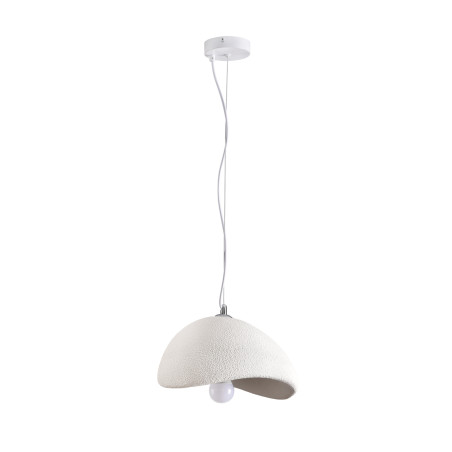 Lampa wisząca STONE biała 30 cm DN426-300 Step into Design