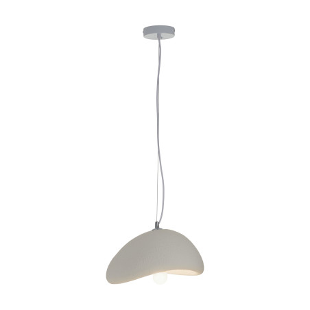 Lampa wisząca STONE biała 30 cm DN426-300 Step into Design