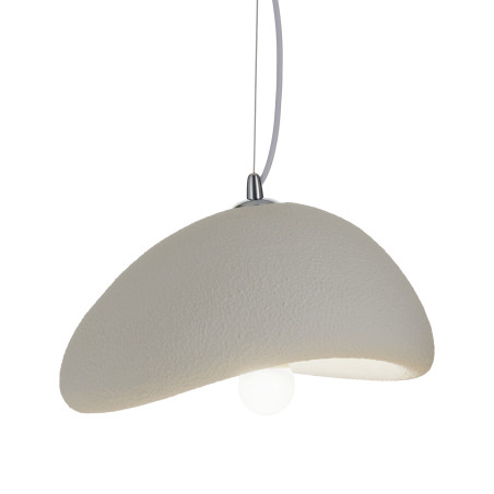 Lampa wisząca STONE biała 30 cm DN426-300 Step into Design