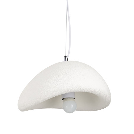 Lampa wisząca STONE biała 30 cm DN426-300 Step into Design