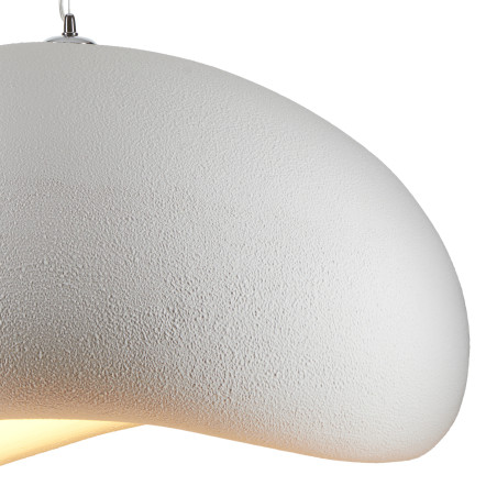 Lampa wisząca STONE biała 40 cm DN426-400 Step into Design