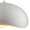 Lampa wisząca STONE biała 40 cm DN426-400 Step into Design