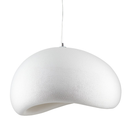 Lampa wisząca STONE biała 40 cm DN426-400 Step into Design