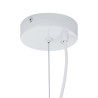 Lampa wisząca STONE biała 40 cm DN426-400 Step into Design