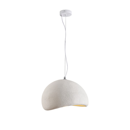 Lampa wisząca STONE biała 60 cm DN426-600 Step into Design