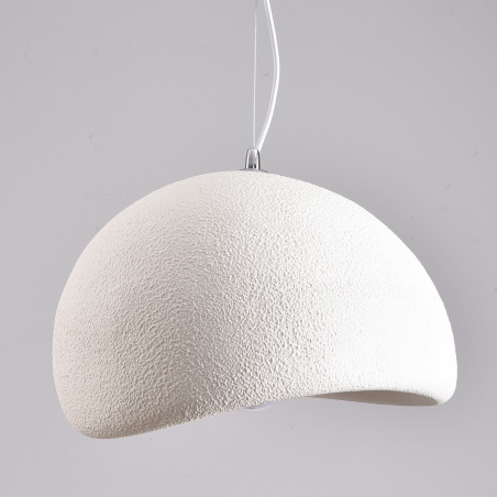 Lampa wisząca STONE biała 60 cm DN426-600 Step into Design
