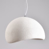 Lampa wisząca STONE biała 60 cm DN426-600 Step into Design
