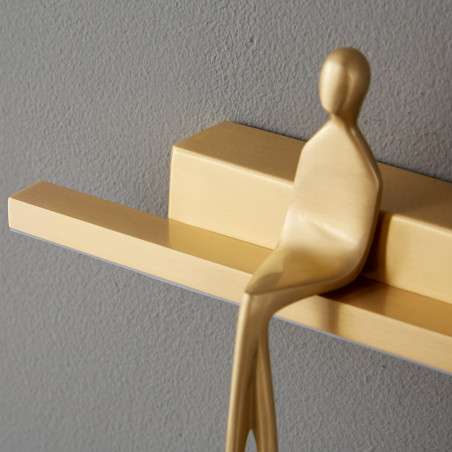Lampa ścienna led AMICI złota 31 cm ST-B3578 gold Step into Design