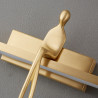 Lampa ścienna led AMICI złota 31 cm ST-B3578 gold Step into Design