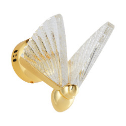 Lampa ścienna BEE LED złota 18 cm ST-W0612-1S Step into Design