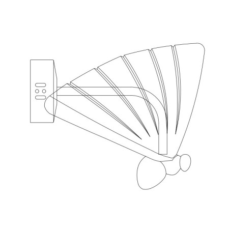 Lampa ścienna BEE LED złota 18 cm ST-W0612-1S Step into Design