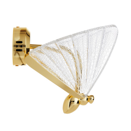Lampa ścienna BEE LED złota 22 cm ST-W0612-1B Step into Design
