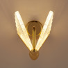 Lampa ścienna BEE LED złota 22 cm ST-W0612-1B Step into Design