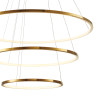 Lampa wisząca CIRCLE SLIM 40+60+80 LED złoty 40 cm + 60 cm + 80 cm ST-10112P-3 Step into Design
