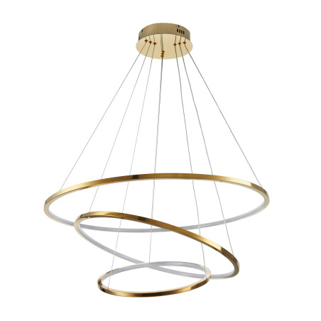 Lampa wisząca CIRCLE SLIM 40+60+80 LED złoty 40 cm + 60 cm + 80 cm ST-10112P-3 Step into Design