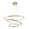 Lampa wisząca CIRCLE SLIM 40+60+80 LED złoty 40 cm + 60 cm + 80 cm ST-10112P-3 Step into Design