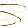 Lampa wisząca CIRCLE SLIM 40+60+80 LED złoty 40 cm + 60 cm + 80 cm ST-10112P-3 Step into Design