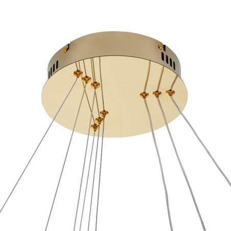 Lampa wisząca CIRCLE SLIM 40+60+80 LED złoty 40 cm + 60 cm + 80 cm ST-10112P-3 Step into Design