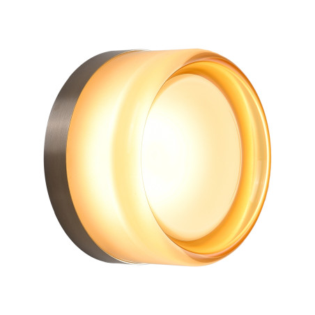 Lampa ścienna CANDY LED 13,5 cm bursztynowa- minimalistyczny kinkiet ST-MB1308 amber Step into Design
