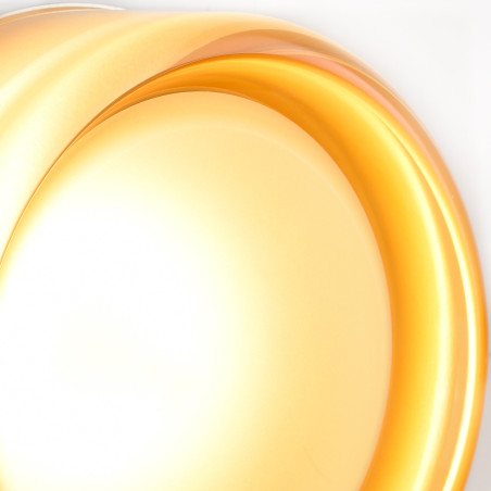 Lampa ścienna CANDY LED 13,5 cm bursztynowa- minimalistyczny kinkiet ST-MB1308 amber Step into Design