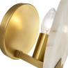 Lampa ścienna MARMO biały marmur i mosiądz 20cm ST-3961 Step into Design