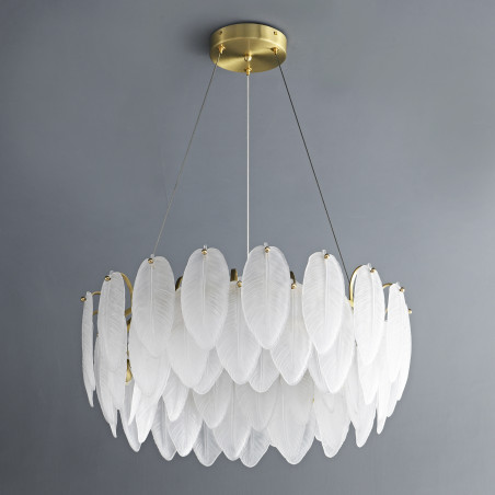 Lampa wisząca PIUMA biała 60 cm ST-6289-6 Step into Design