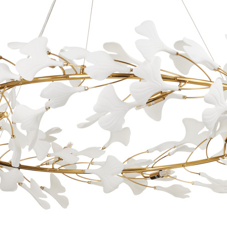 Lampa wisząca BOTANIKA złoto biała 100 cm XY080P-100 Step into Design