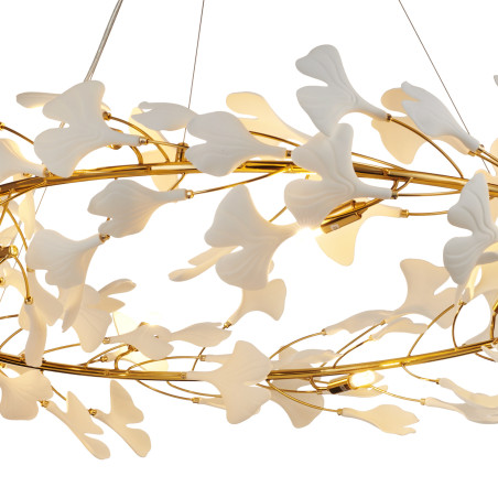 Lampa wisząca BOTANIKA złoto biała 100 cm XY080P-100 Step into Design