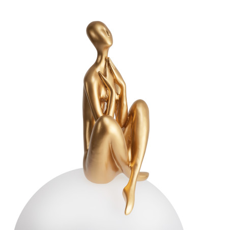 Lampa stołowa WOMAN-3 złota 35 cm ST-6022-C gold Step into Design