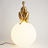 Lampa stołowa WOMAN-3 złota 35 cm ST-6022-C gold Step into Design