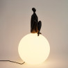 Lampa stołowa WOMAN-3 czarna 35 cm ST-6020-C black Step into Design