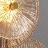 Lampa ścienna LUXIO-4 LED bursztynowa 32 cm ST-3315-4 copper Step into Design