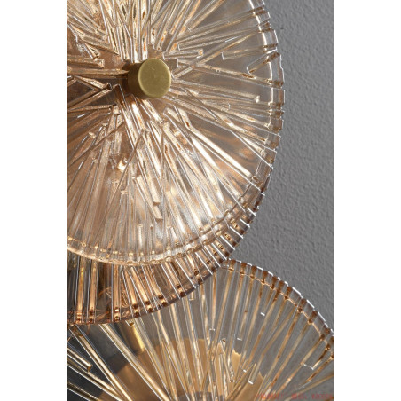 Lampa ścienna LUXIO-4 LED bursztynowa 32 cm ST-3315-4 copper Step into Design